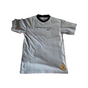 vintage Nike Manchester United AIG Soccer/FootballJersey. Mens M. Short Sleeve